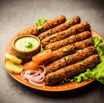 Mutton Seekh Kebab
